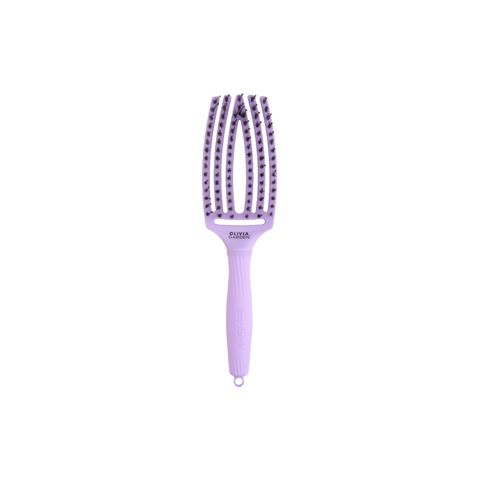 Olivia Garden Medium Finger-brush Care Iconic Boar & Nylon