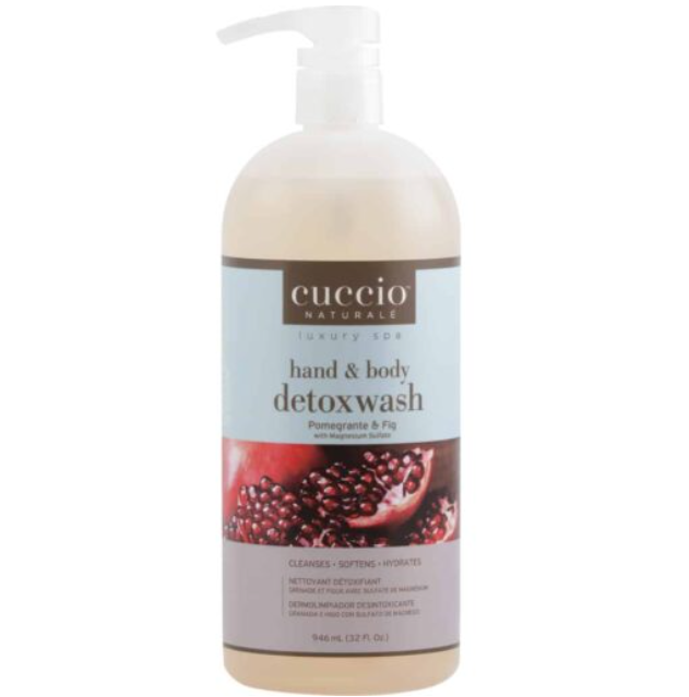 Cuccio Pomegranate & Fig Hand & Body Detoxwash 946ml (32oz)