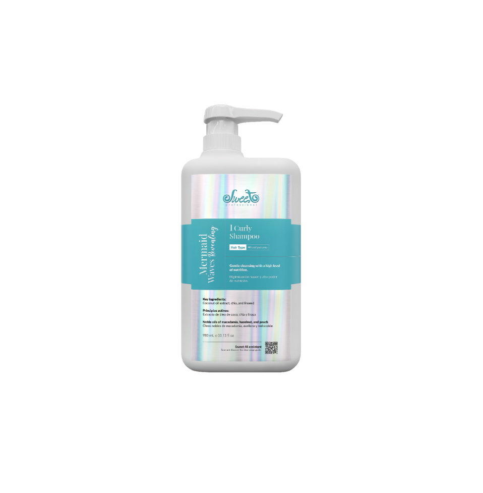 Sweet Professional Sweet Mermaid Curly Shampoo 980 ml