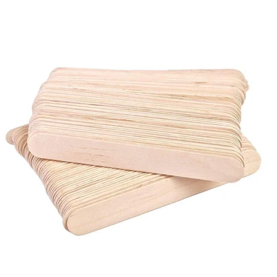 Disposable Wooden Spatulas by Nicky Professional Beauty (100)