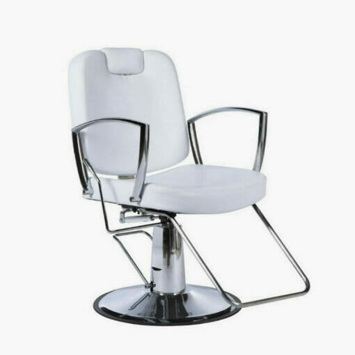 Sibel Sofia White Threading Chair