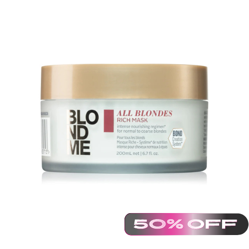 Schwarzkopf Blondme All Blondes Light/ Rich/ Detox Mask 200ml