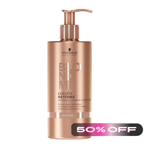 Schwarzkopf Blondme Keratin Restore Bonding Cleansing Conditioner 500ml