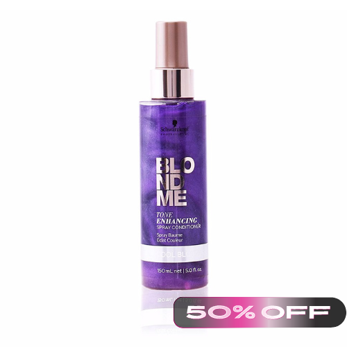 Schwarzkopf Blondme Cool Blonde Tone Enhancing Spray Conditioner 150ml