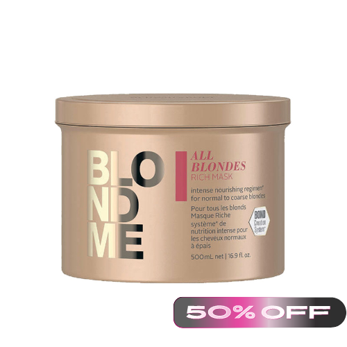 Schwarzkopf Blondme All Blondes Detox/ Rich Mask 500ml