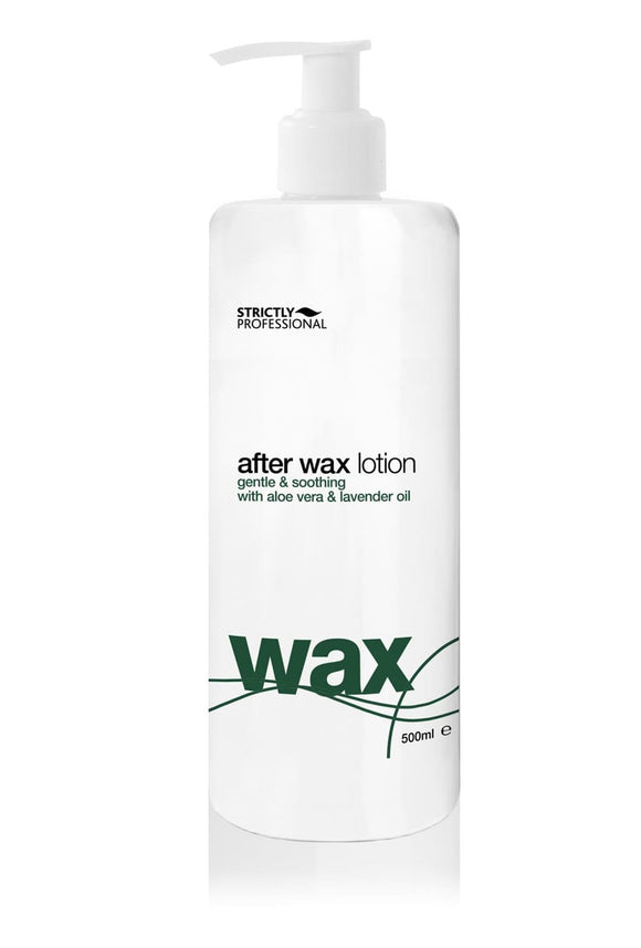 Strictly Professional After Wax Lotion gentle and soothing
