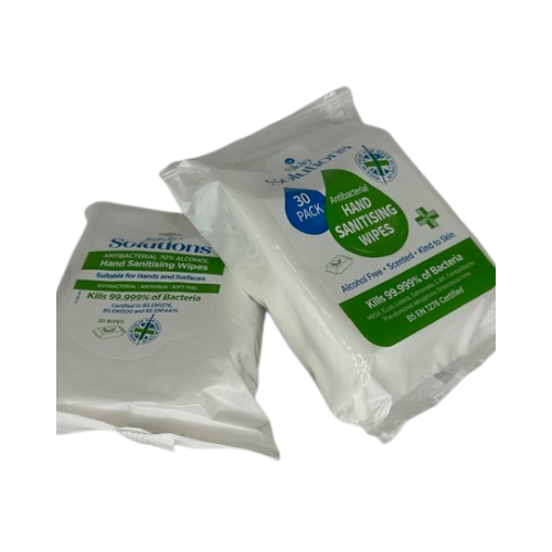 Hand Sanitising Wipes (30 wipes)