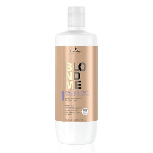 Schwarzkopf Blondme Cool Blondes Neutralising Shampoo