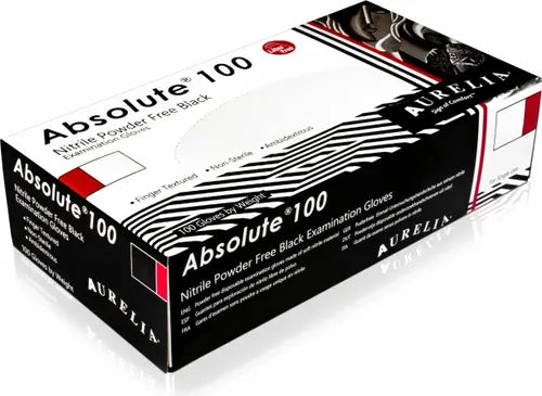 Absolute 100 nitrile powder free gloves