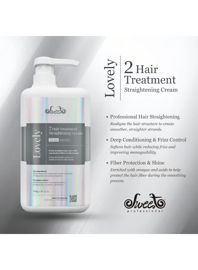 Sweet Professional Lovely Hair Smoothing Treatment Step 2 Generation 2.0 500g