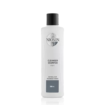 Nioxin Cleanser Shampoo System 2 for Natural Hair with Progressed Thinning