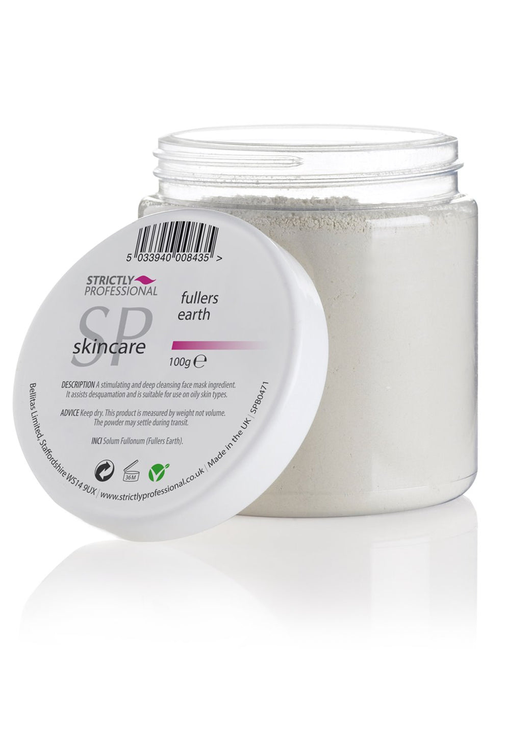 Strictly Professional Skincare Fullers Earth Hair Cosmetics