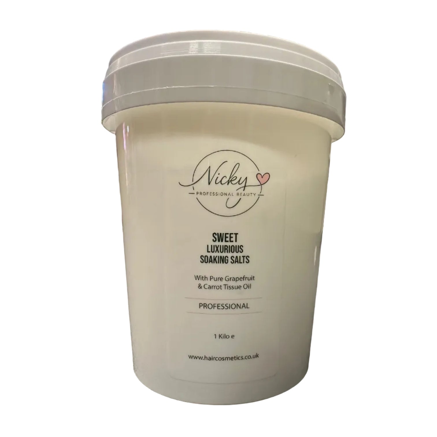 Sweet Luxurious Soaking Salts by Nicky Professional Beauty