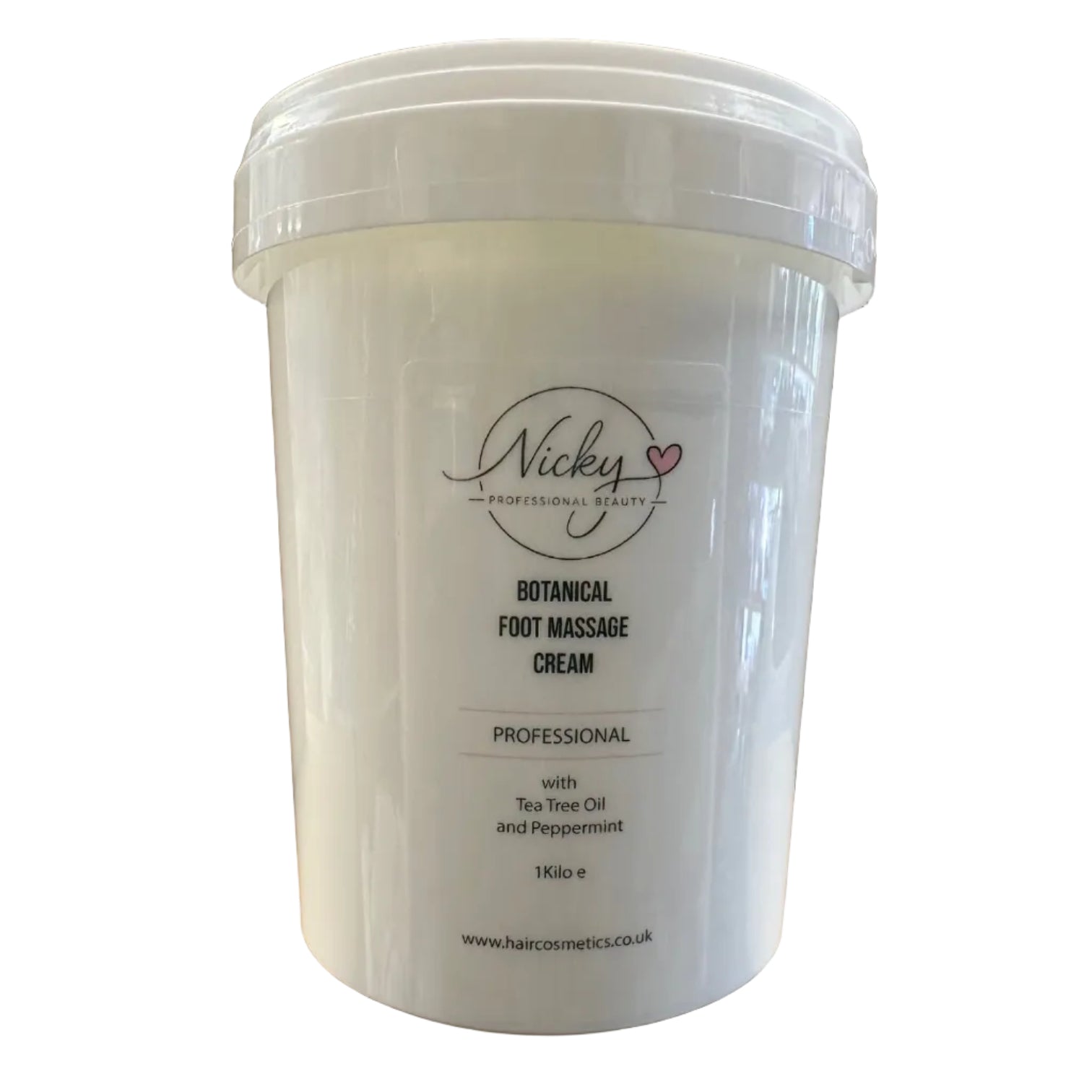 Botanical Foot Massage Cream by Nicky Professional Beauty