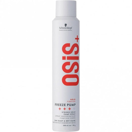 Schwarzkopf Professional Osis+ Freeze Strong Hold Pump Hairspray Non-Aerosol