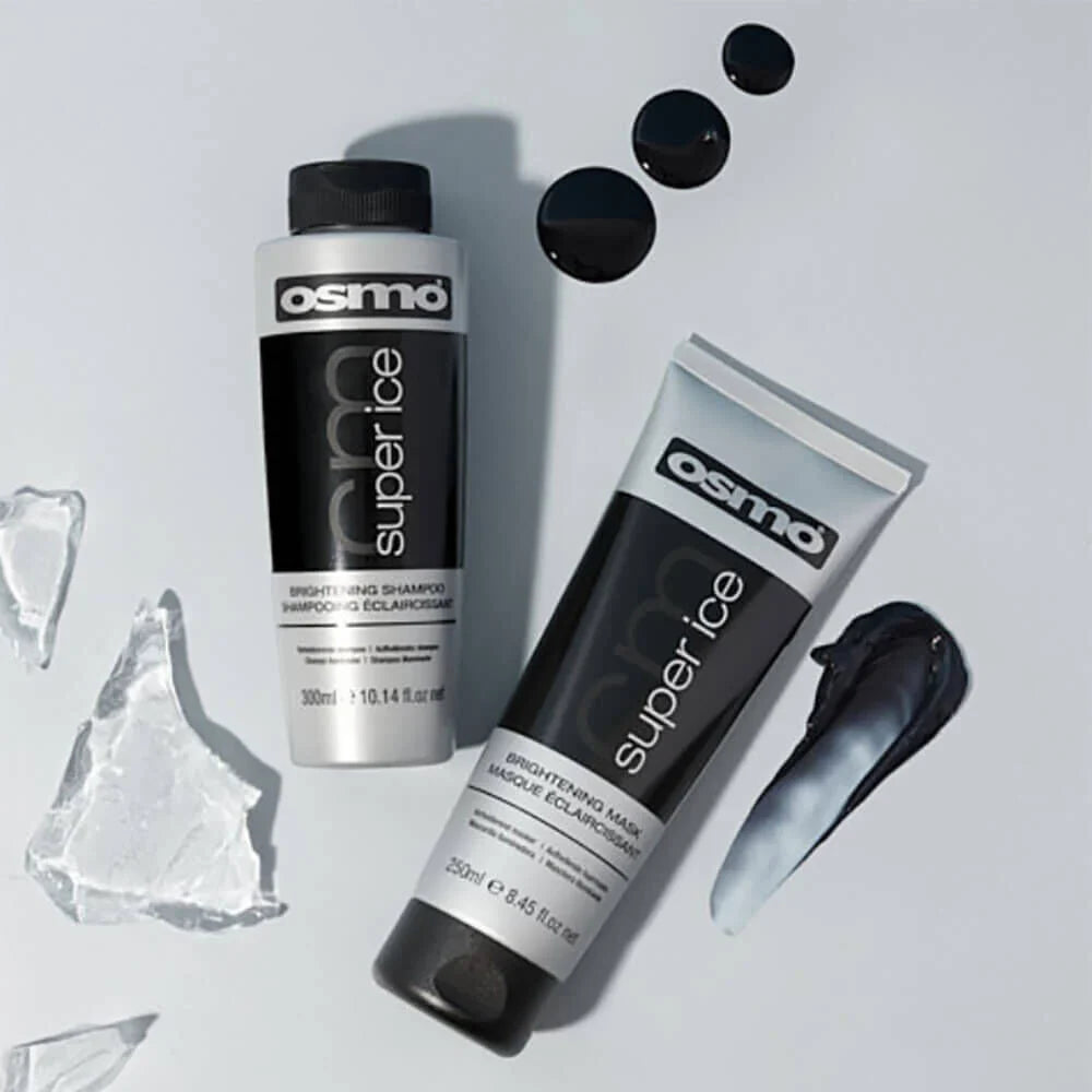 OSMO Super Ice Brightening Shampoo 300ml & Brightening Mask 250ml Duo