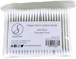Paper Stem Rounded Cotton Buds 200