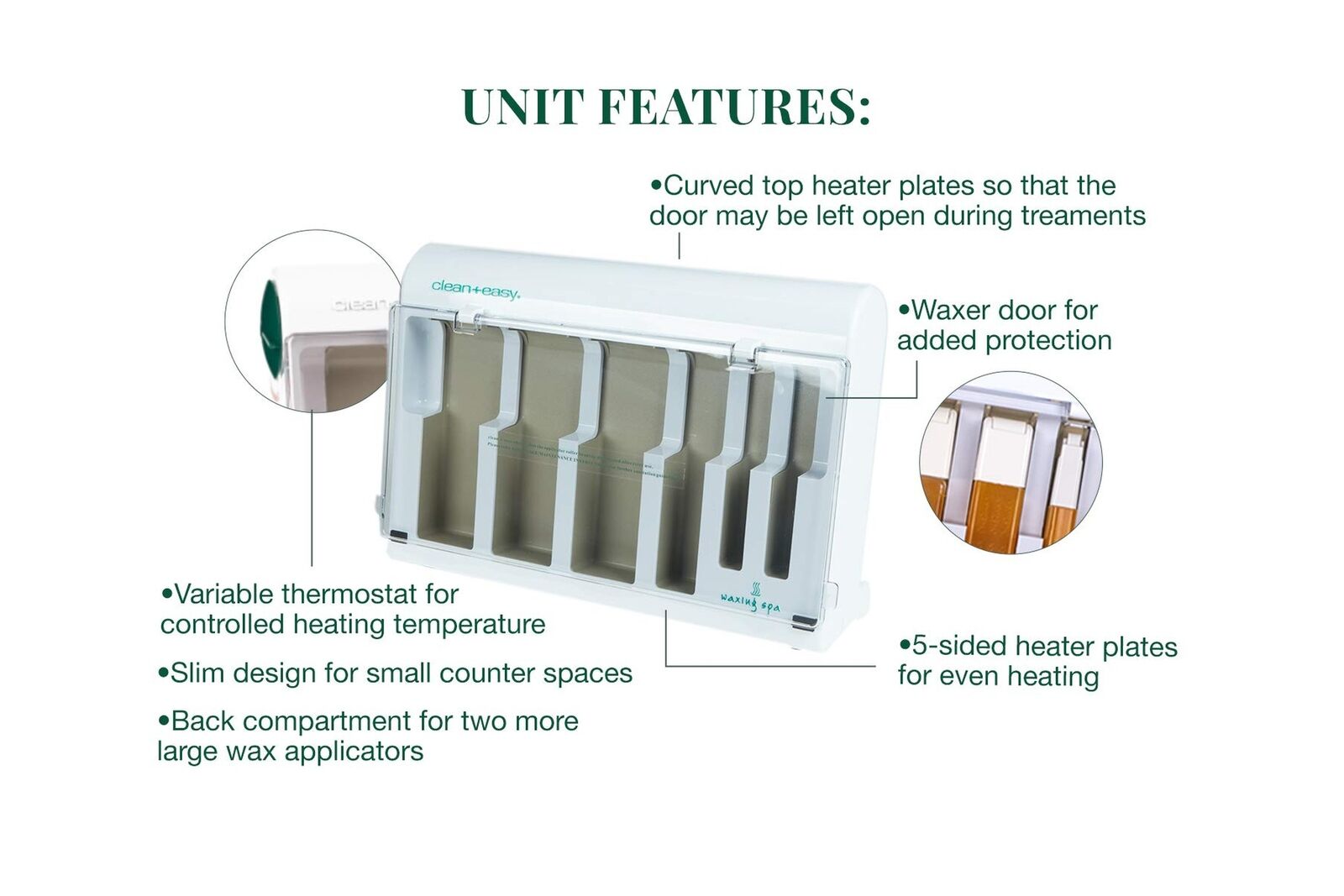 Clean and Easy wax heater