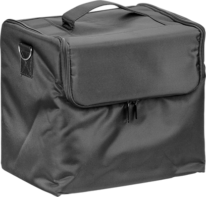 Redspot Beauty Case Black with Fold out storage