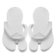 Economy Flip Flop White 12 pairs