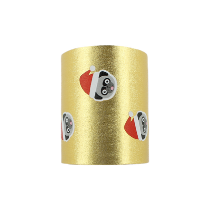 Prisma Embossed Foil - Pugsley Christmas Foil Gold 100M