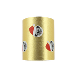 Prisma Embossed Foil - Pugsley Christmas Foil Gold 100M