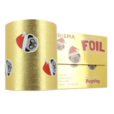 Prisma Embossed Foil - Pugsley Christmas Foil Gold 100M