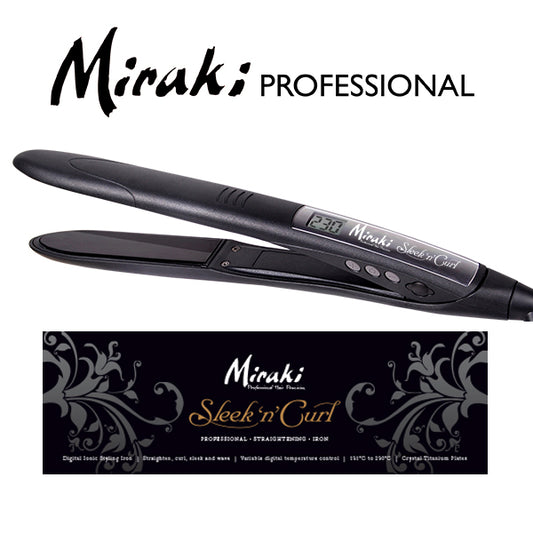 Miraki Sleek n Curl straightening iron
