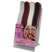 Nail File Display 100/180 Grit. 24 Pieces.