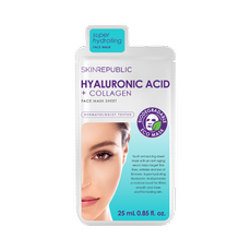 Hyaluronic Acid & Collagen Face Mask Sheet 25ml