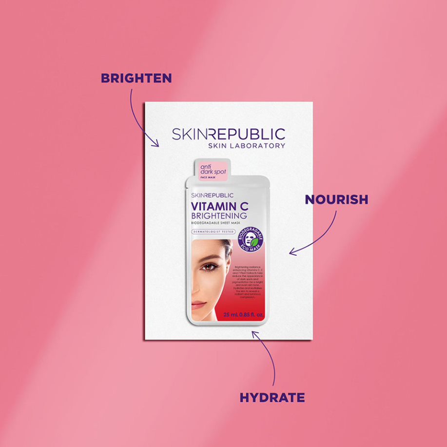 Brightening Vitamin C Face Mask Sheet 25ml