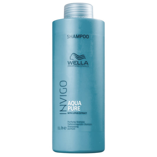Wella Invigo Aqua Pure Shampoo 1000ml