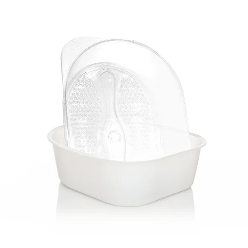 White Pedicure Bowl with 20 Liners
