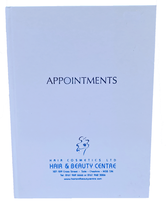 Hair Cosmetics Appointments Books