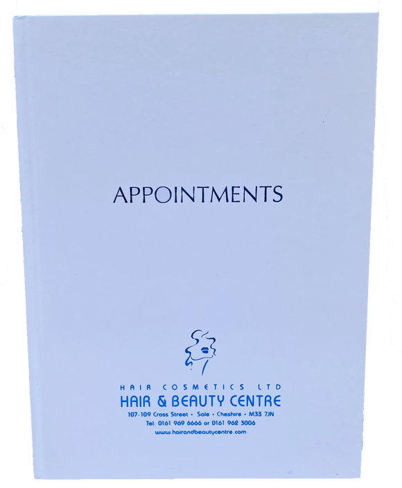 Hair Cosmetics Appointments Books