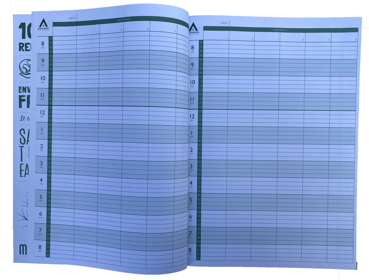 Eco Appointment Book 6column