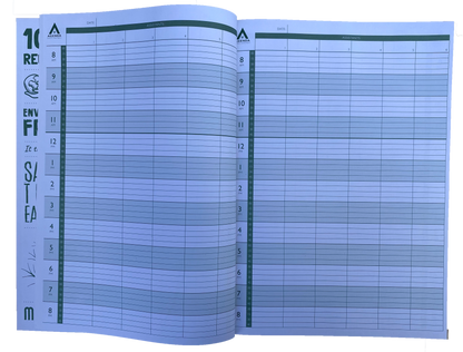Eco Appointment Book 6column