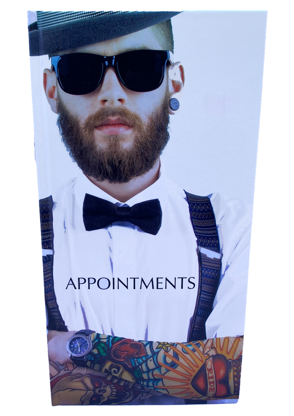 Appointments Book Barber TATTOO MAN Hairdresser Gents Hair Salon
