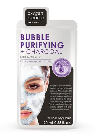 Bubble Purifying & Charcoal Face Mask Sheet 20ml