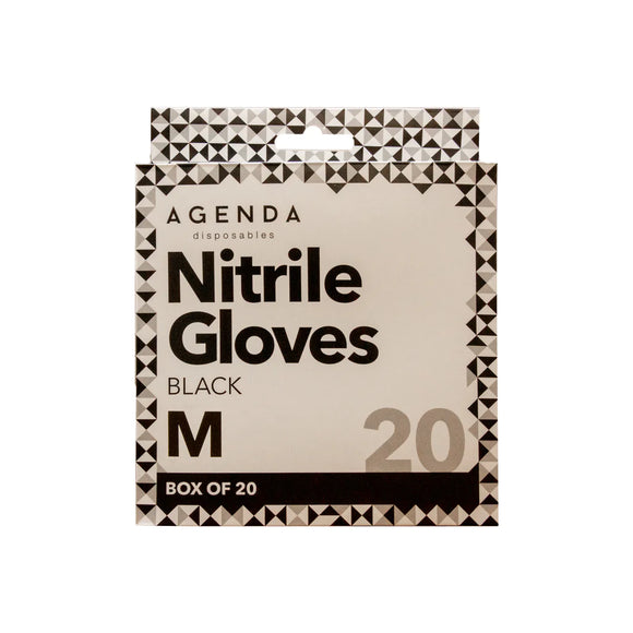 Black Nitrile Gloves (20)