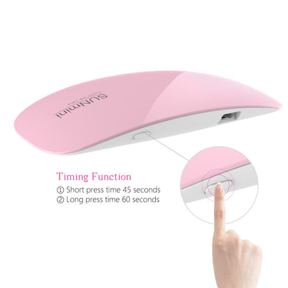 Claw Culture Mini LED/UV Lamp Pink/White