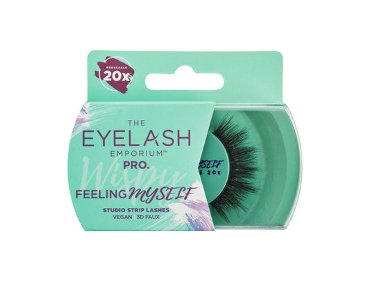 The Eyelash Emporium strip lashes feeling myself