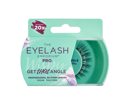 The Eyelash Emporium strip lashes get that angle