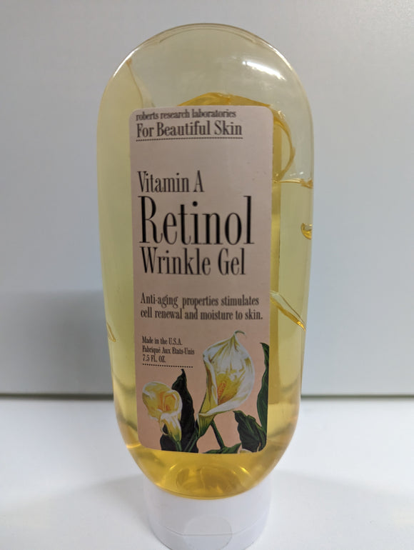 Vitamin A retinol wrinkle gel