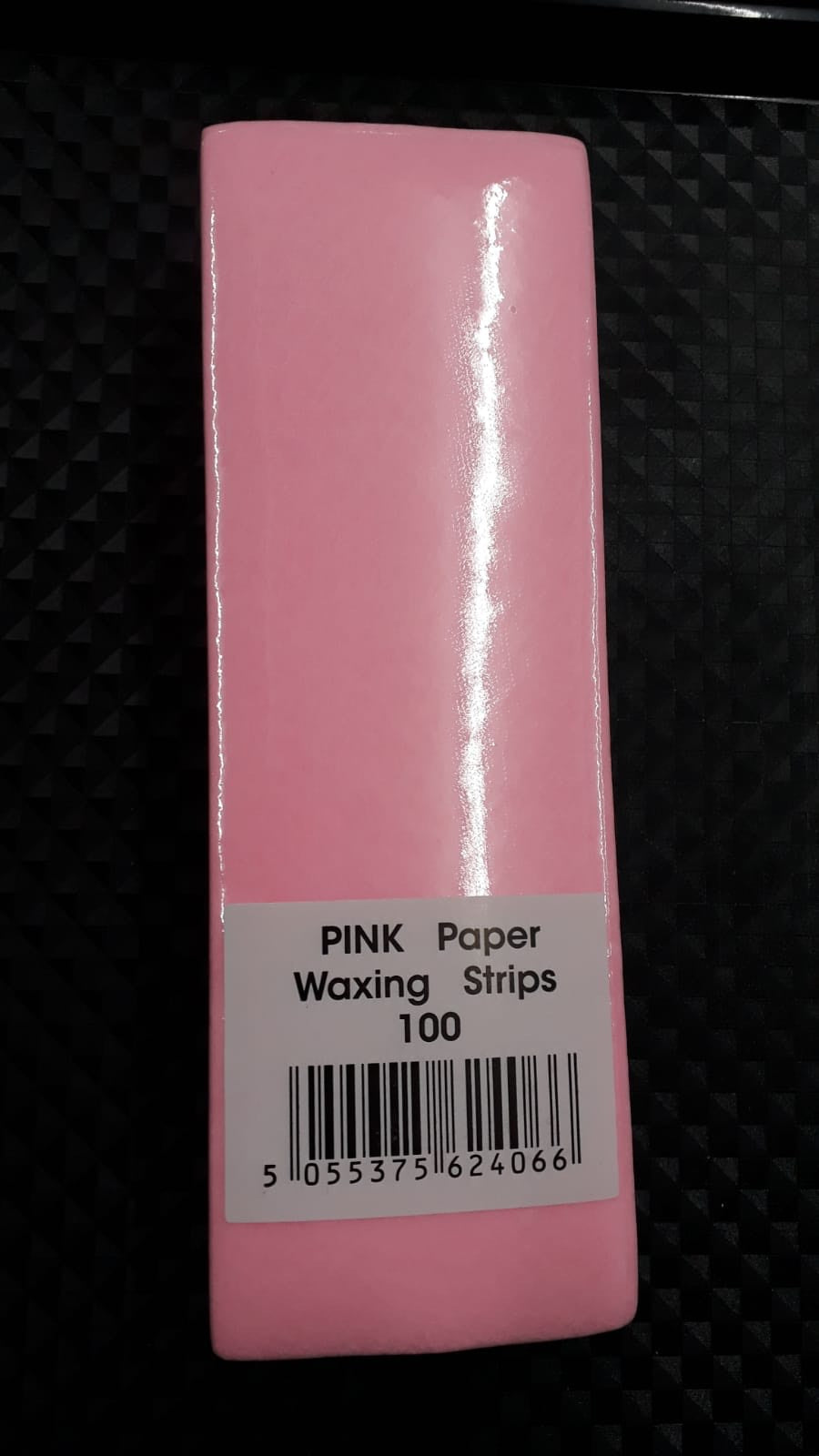 Pink Paper Waxing Strips - 100 Strips