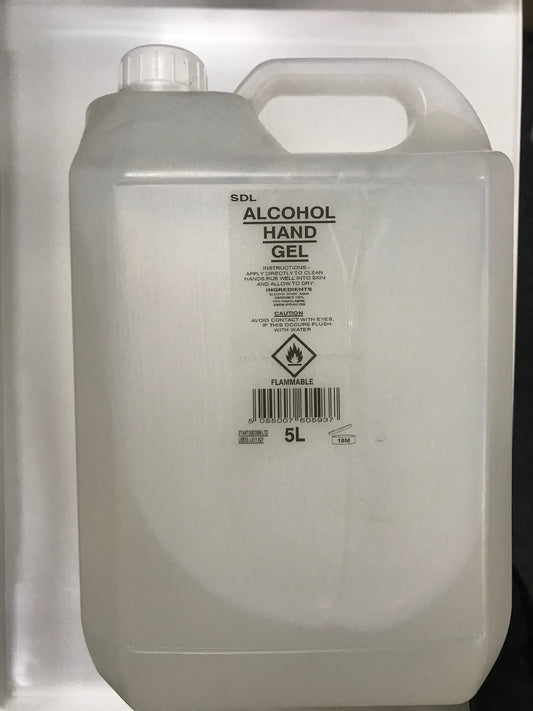 5 Litre Alcohol Hand Gel