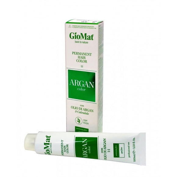 NEW! GioMat Hair Colour ARGAN COLOR | WITH ARGAN OIL, AMMONIA AND PPD FREE