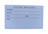 Appointments cards x100