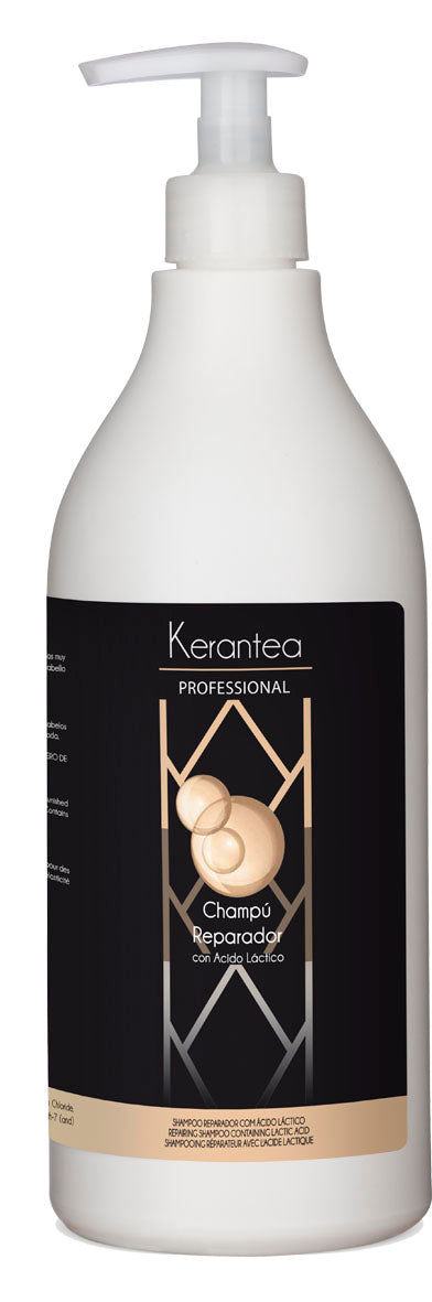 Kerantea Professional Champu Reparador 750ml - Repairing Shampoo Containing Lactic Acid