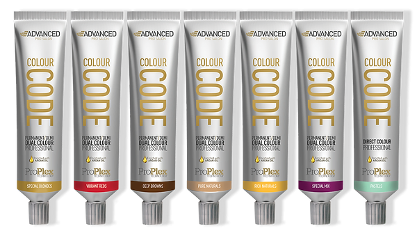 Advanced Colour code permanent/demi hair colour